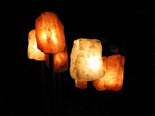 Salt Lamps — Himalayan salt